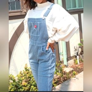 NWT DICKIES easy fit confrontable railroad stripes extra large overalls